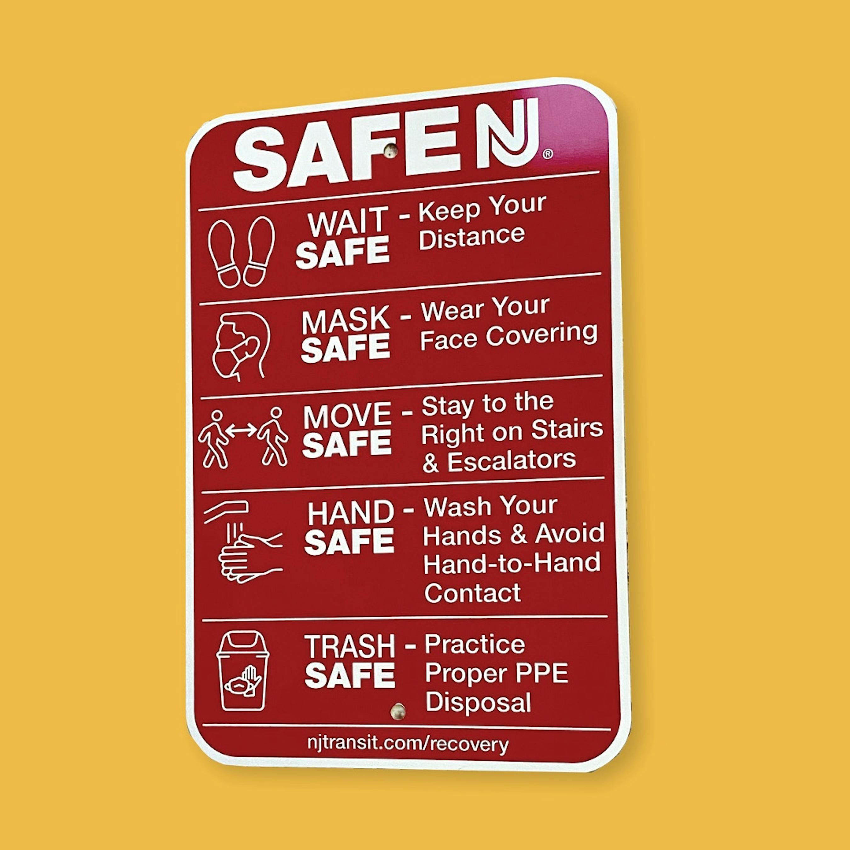 Safe NJ Yellow